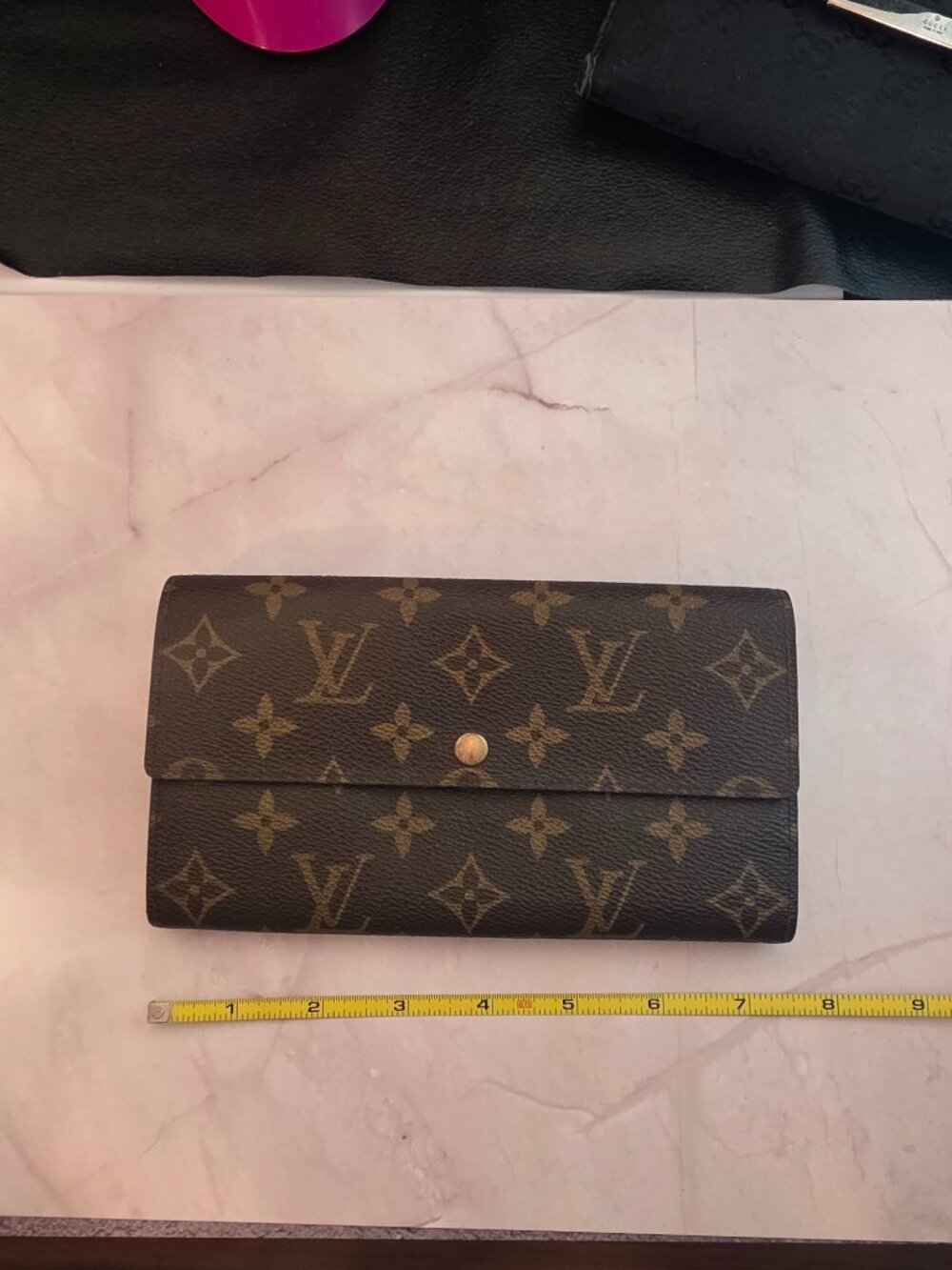 Louis Vuitton Brown Monogram Canvas Continental Wallet